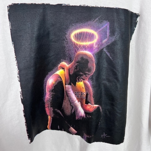 Kobe Bryant Gianna Bryant graphic tee angel t-shrt - Picture 2 of 6